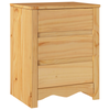 Bedside Cabinet "DRAMMEN" 45x35x56 cm Solid Wood Pine