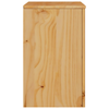 Bedside Cabinet "DRAMMEN" 45x35x56 cm Solid Wood Pine