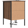 Bedside Cabinet Brown oak 42 x 41 x 61 cm Engineered wood