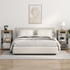 Bedside Cabinet with Shelf with Storage Sonoma oak Engineered wood