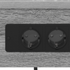 Bedside Cabinets with Shelf with Storage 2 pcs Grey sonoma Engineered wood