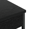 Bedside Cabinet Black oak 41 x 31 x 51 cm Engineered wood
