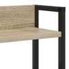 Storage Headboard Sonoma oak 200 cm Engineered wood