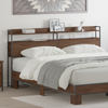 Storage Headboard Brown oak 200 cm Engineered wood