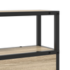 Storage Headboard Sonoma oak 80 cm Engineered wood