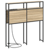 Storage Headboard Sonoma oak 80 cm Engineered wood