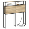 Storage Headboard Sonoma oak 80 cm Engineered wood