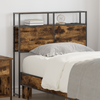 Storage Headboard Smoked oak 80 cm Engineered wood