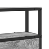 Storage Headboard Grey sonoma 80 cm Engineered wood