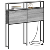 Storage Headboard Grey sonoma 80 cm Engineered wood