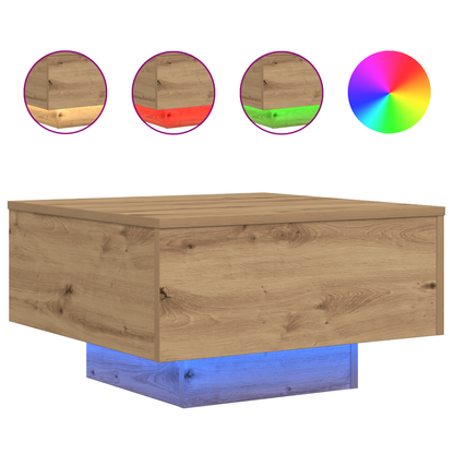 Coffee Table Artisan oak 55 x 55 x31 cm Engineered wood