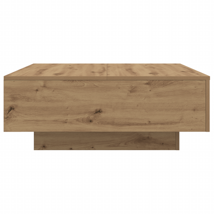 Coffee Table Artisan oak 80 x 80 x 31 cm Engineered wood