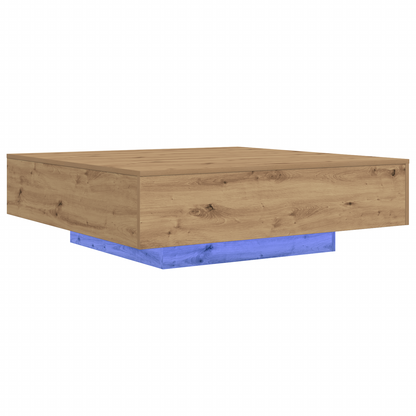 Coffee Table Artisan oak 100 x 100 x 31 cm Engineered wood