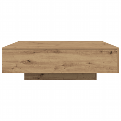 Coffee Table Artisan oak 100 x 100 x 31 cm Engineered wood