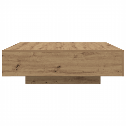 Coffee Table Artisan oak 100 x 100 x 31 cm Engineered wood