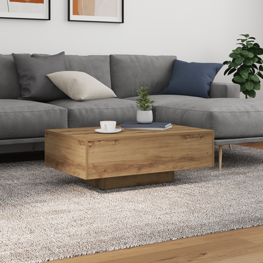 Coffee Table Artisan oak 85 x 55 x 31 cm Engineered wood