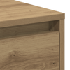 Bedside Cabinet Artisan Oak 45x34x46 cm Engineered Wood