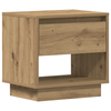 Bedside Cabinet Artisan Oak 45x34x46 cm Engineered Wood