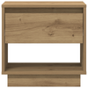 Bedside Cabinet Artisan Oak 45x34x46 cm Engineered Wood