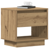 Bedside Cabinet Artisan Oak 45x34x46 cm Engineered Wood