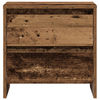 Bedside Cabinet 2 pcs Old Wood 45x34x44,5 cm Engineered Wood
