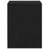 Bedside Cabinet Black Oak 45x34x44,5 cm Engineered Wood