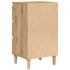 Bedside Cabinet Artisan Oak 40x35x70 cm Engineered Wood