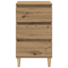 Bedside Cabinet Artisan Oak 40x35x70 cm Engineered Wood