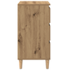 Bedside Cabinet Artisan Oak 40x35x70 cm Engineered Wood