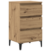 Bedside Cabinet Artisan Oak 40x35x70 cm Engineered Wood