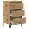 Bedside Cabinet Artisan Oak 40x35x70 cm Engineered Wood