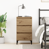 Bedside Cabinet Artisan Oak 40x35x70 cm Engineered Wood