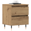 Bedside Cabinet Artisan Oak 40x35x50 cm Engineered Wood