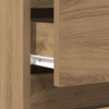 Bedside Cabinet Artisan Oak 40x35x50 cm Engineered Wood