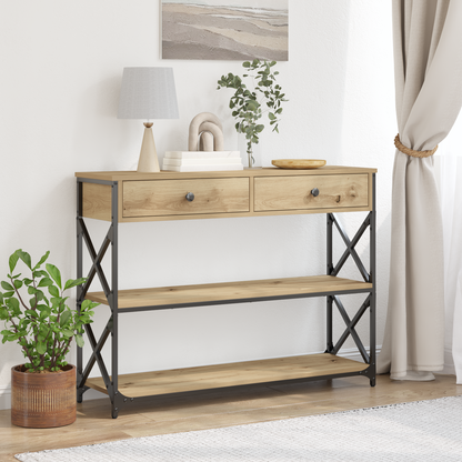 Console Table Artisan oak 100 x 28 x 75 cm
