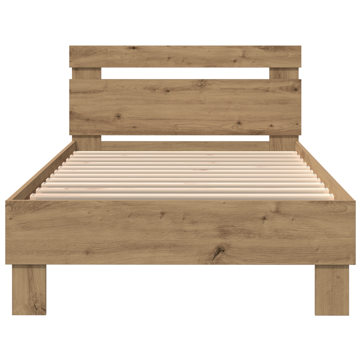 Bed Frame Artisan oak 90 x 190 cm Engineered wood