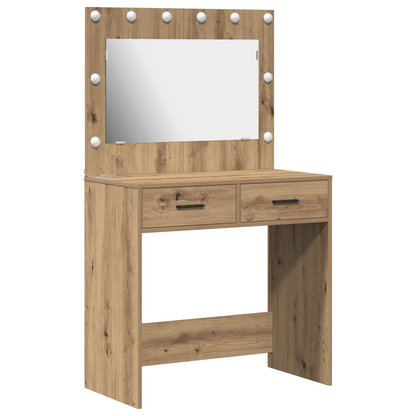 Dressing Table Artisan oak 78.5 x 41 x 135 cm Engineered wood