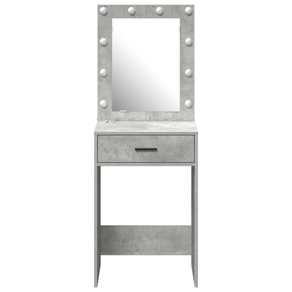 Dressing Table Concrete grey 50 x 41 x 135 cm Engineered wood