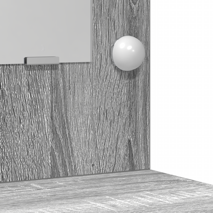 Dressing Table Grey Sonoma 50 x 41 x 135 cm Engineered wood