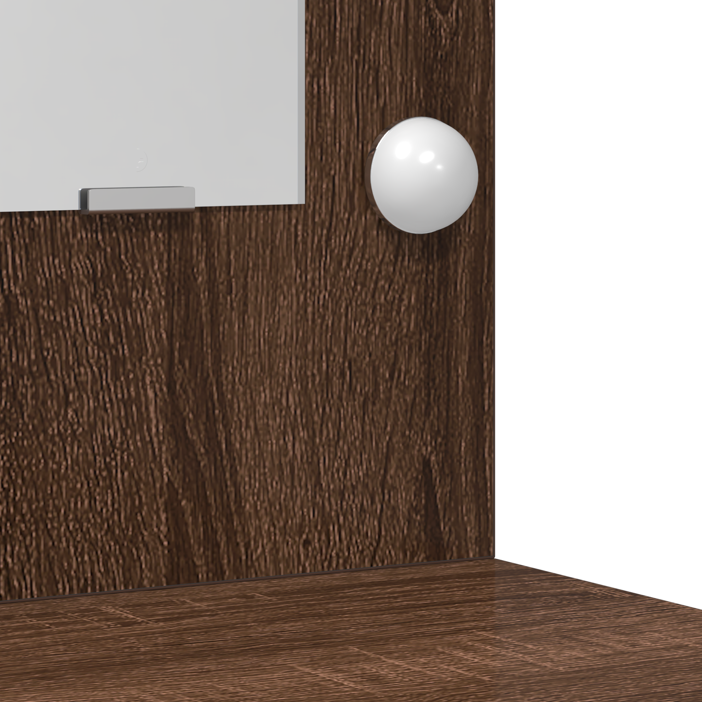Dressing Table Brown Oak 50 x 41 x 135 cm Engineered wood