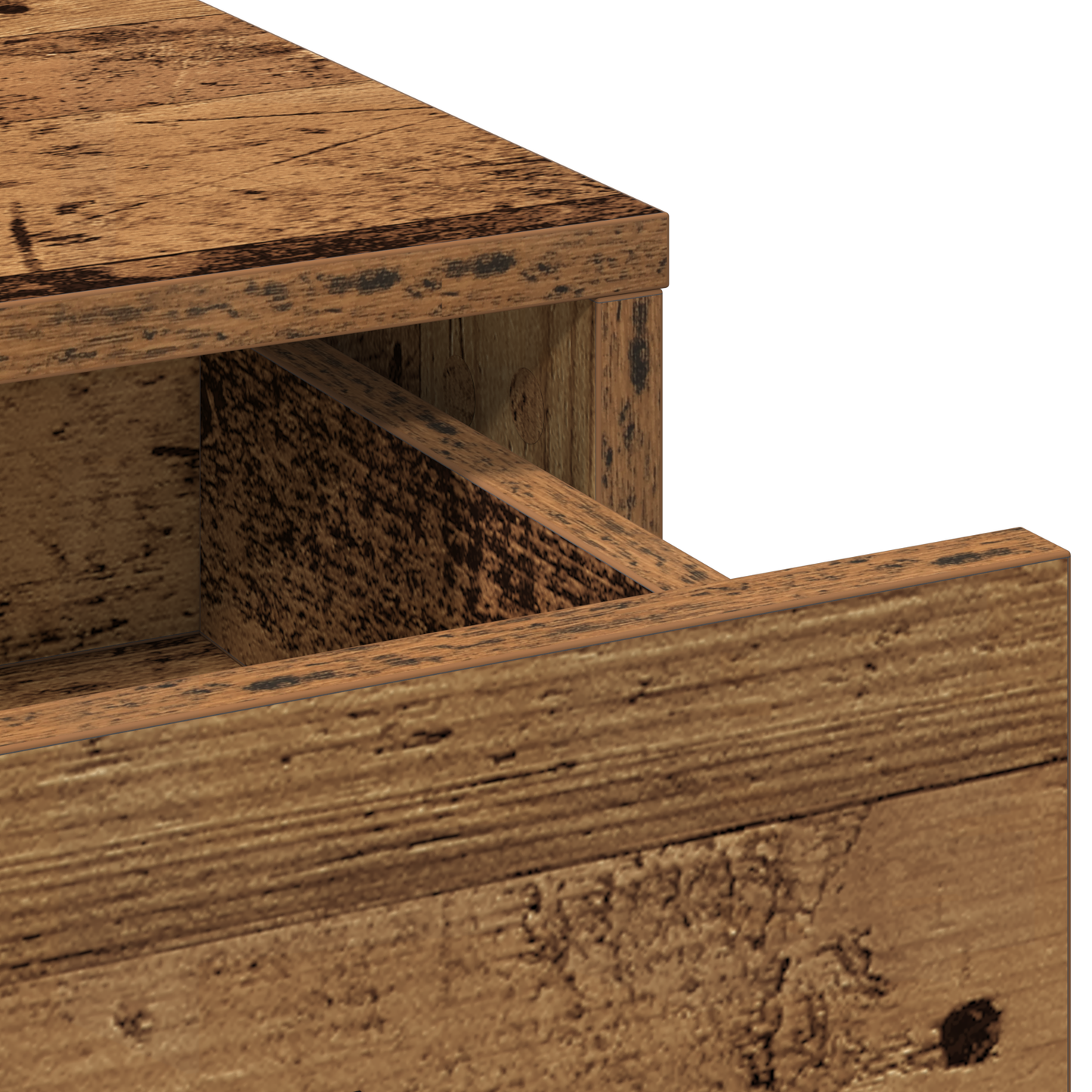 Dressing Table Old Wood 50 x 41 x 135 cm Engineered wood