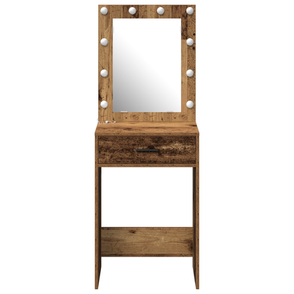 Dressing Table Old Wood 50 x 41 x 135 cm Engineered wood