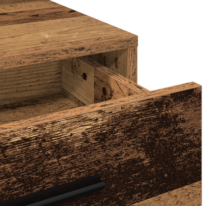 Dressing Table Old wood 79 x 41 x 135 cm Engineered wood