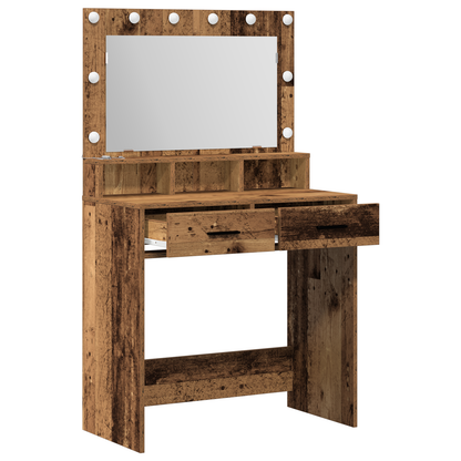 Dressing Table Old wood 79 x 41 x 135 cm Engineered wood