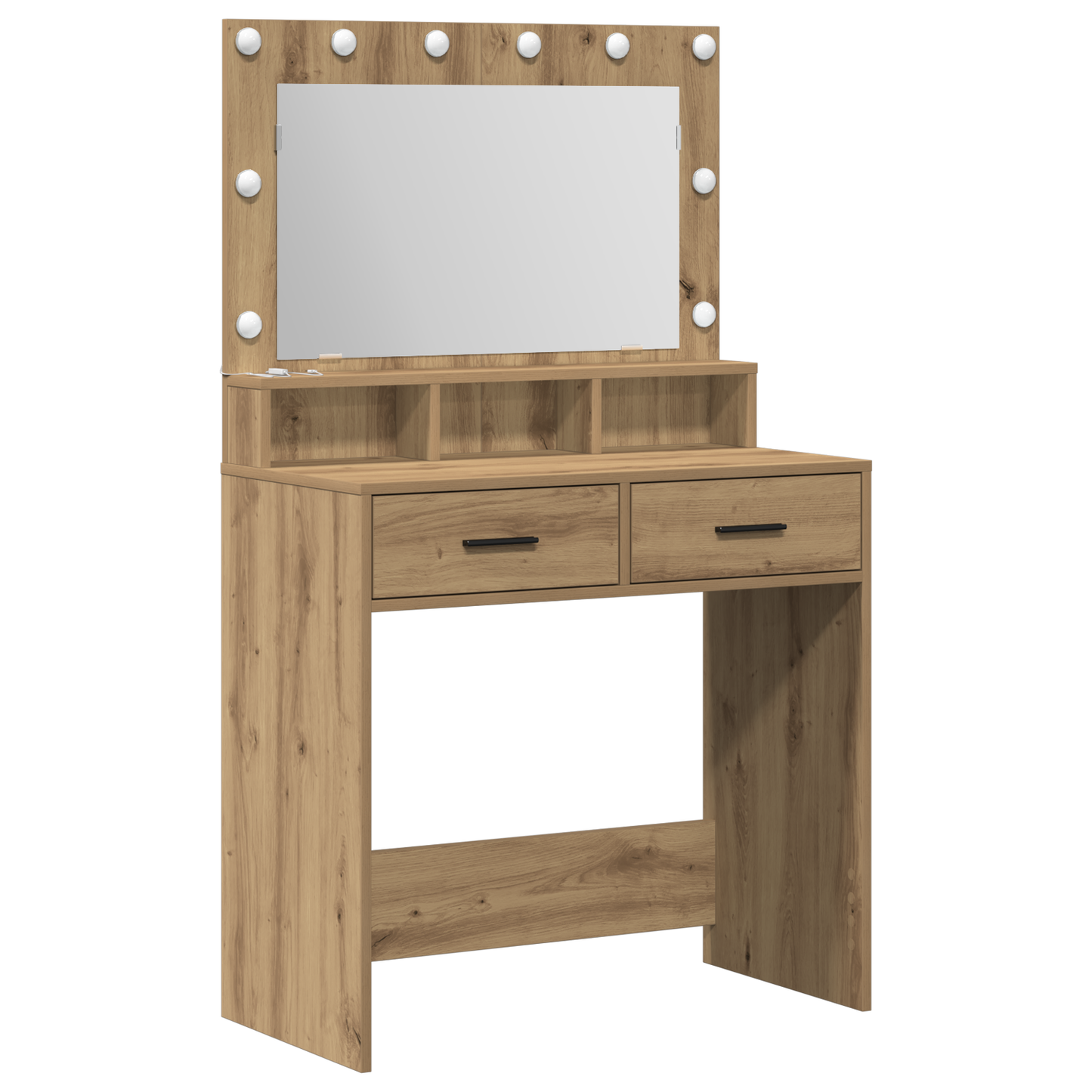 Dressing Table Artisan oak 79 x 41 x 135 cm Engineered wood