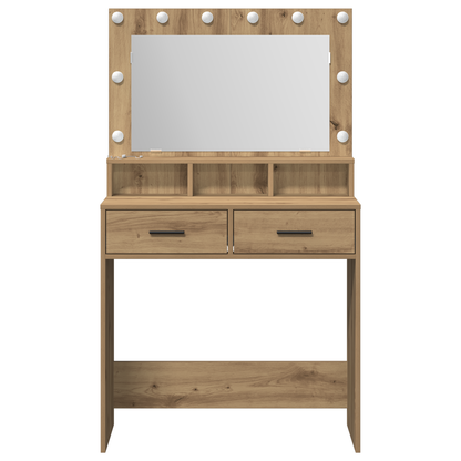 Dressing Table Artisan oak 79 x 41 x 135 cm Engineered wood