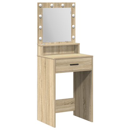 Dressing Table Sonoma oak 50 x 41 x 135 cm Engineered wood