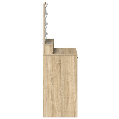 Dressing Table Sonoma oak 50 x 41 x 135 cm Engineered wood