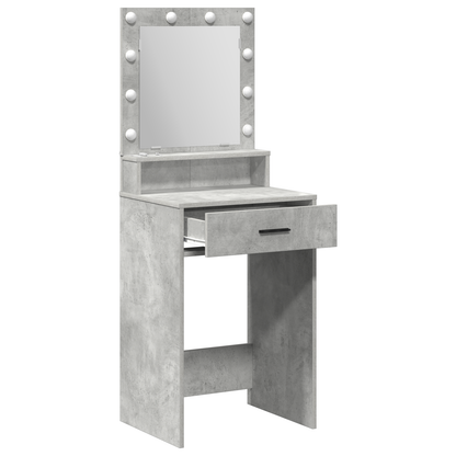 Dressing Table Concrete grey 50 x 41 x 135 cm Engineered wood
