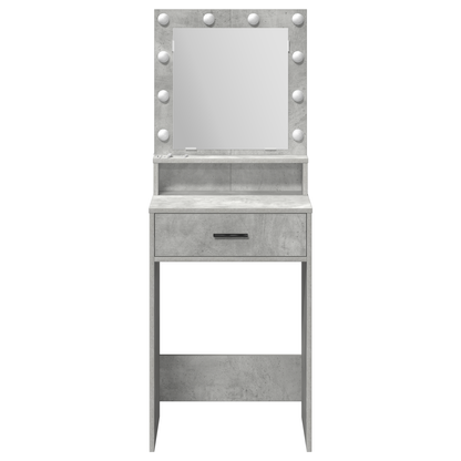 Dressing Table Concrete grey 50 x 41 x 135 cm Engineered wood